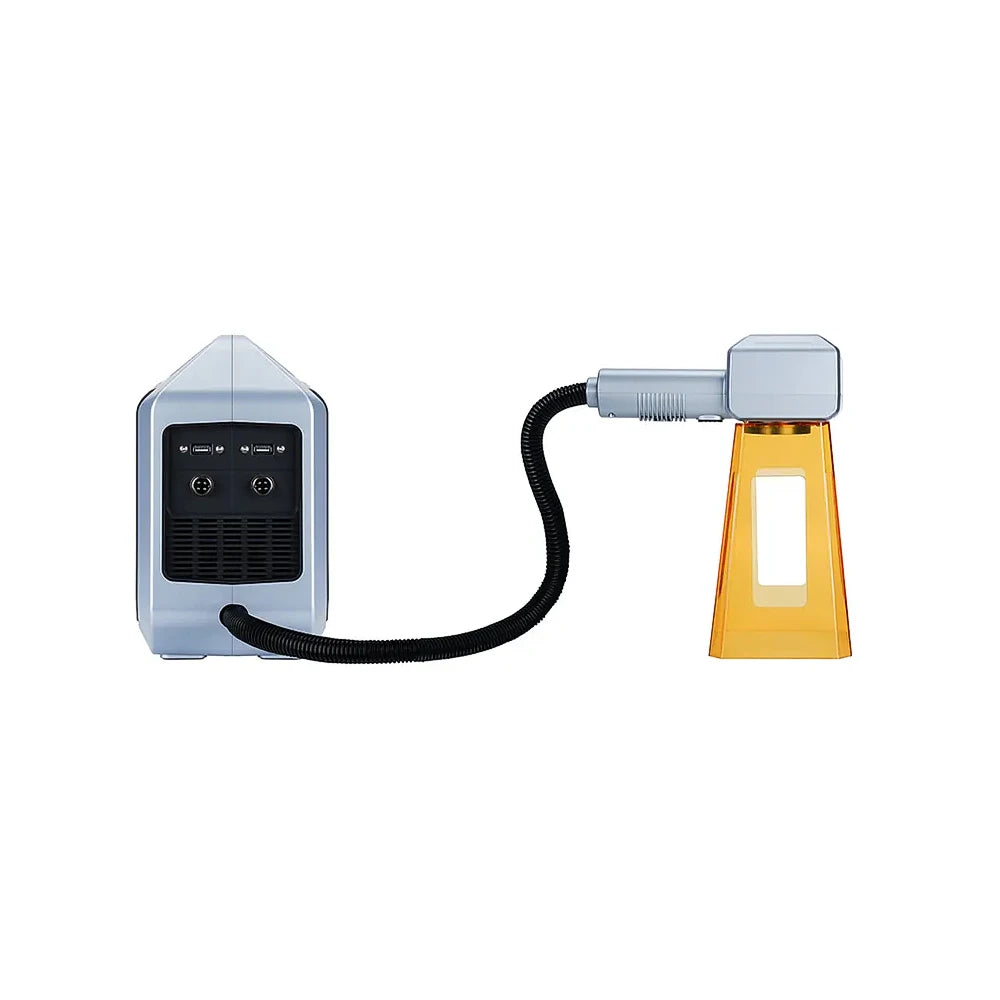 30W Compact Mini Fiber Laser Engraving Machine Plug-Play Design for Home Office Crafting New Condition Factory Cheap Price